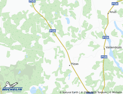 Mapa MICHELIN Cīruļi - ViaMichelin