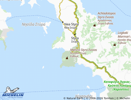 MICHELIN Nimporeio map - ViaMichelin