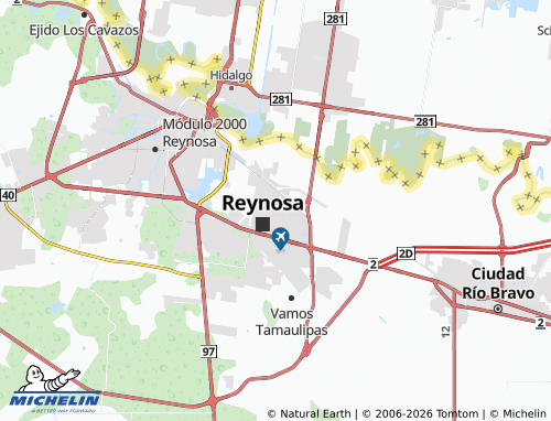 MICHELIN Fidel Velázquez map - ViaMichelin