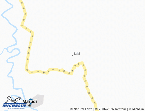 MICHELIN Labi map - ViaMichelin