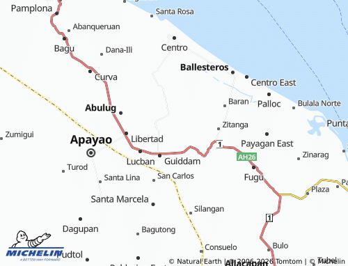 MICHELIN San Agustin map - ViaMichelin