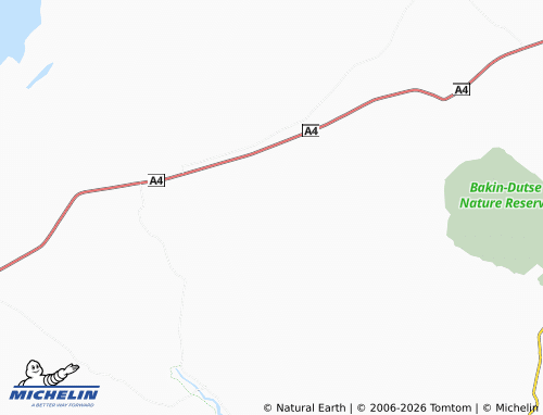 Mappa MICHELIN Wuro Jauro Tukur - ViaMichelin