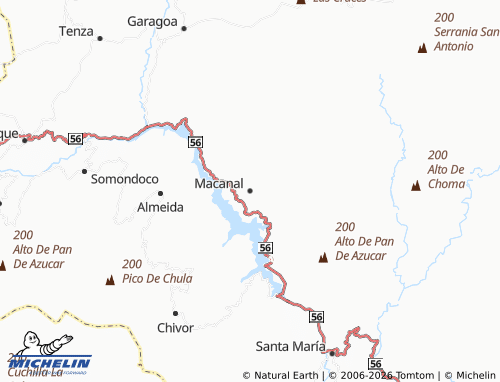 Carte MICHELIN Macanal - ViaMichelin