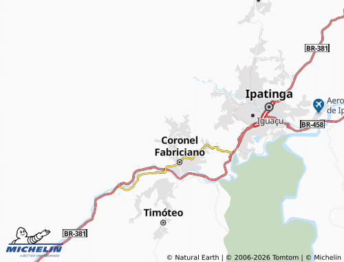 Mapa MICHELIN Santo Antônio - ViaMichelin