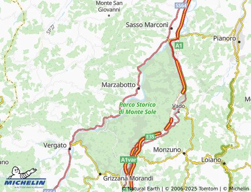 Mappa MICHELIN Pian di Venola - ViaMichelin