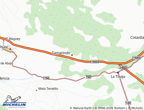 Mappa MICHELIN Tamarindo - ViaMichelin