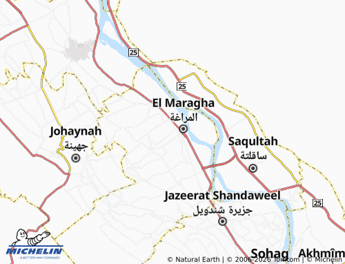 Mappa MICHELIN al-Huraydiyyah - ViaMichelin