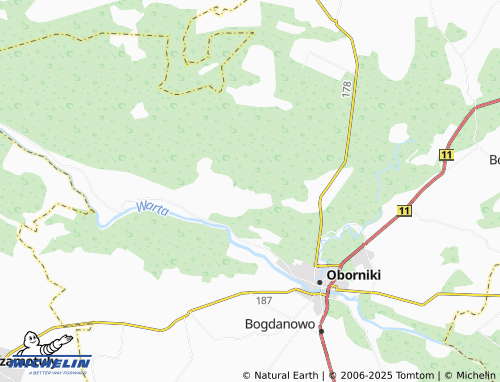 MICHELIN-Landkarte Nowołoskoniec - ViaMichelin