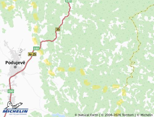 Carte MICHELIN Mačja Stena - ViaMichelin