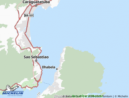 MICHELIN Ponta das Canas map - ViaMichelin