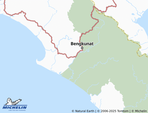 MICHELIN Pemerintahan map - ViaMichelin