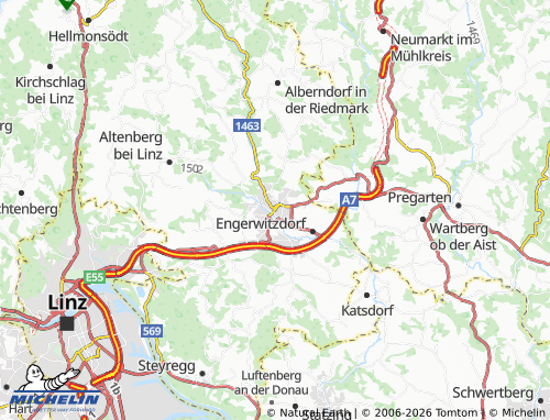 MICHELIN Gallneukirchen map - ViaMichelin