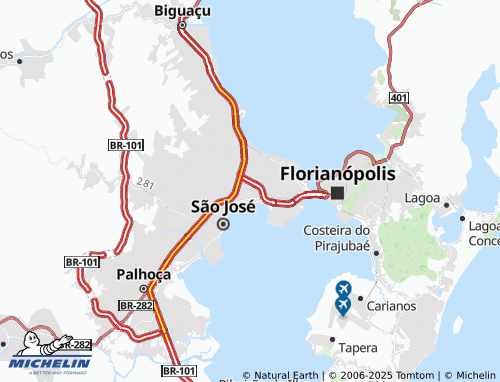 MICHELIN Campinas map - ViaMichelin