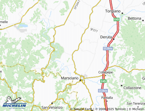 Mapa MICHELIN Cerqueto - ViaMichelin