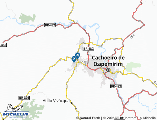 MICHELIN Aeroporto map - ViaMichelin