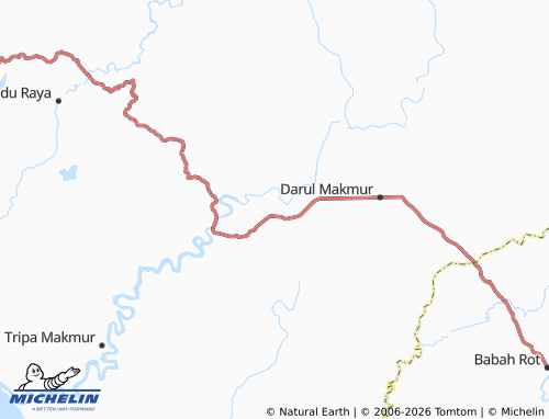 Mapa MICHELIN Gunung Cut - ViaMichelin