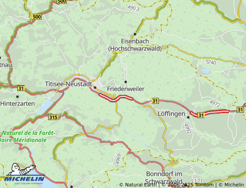 MICHELIN-Landkarte Kirchsteig - ViaMichelin