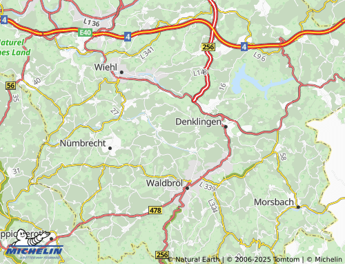 Mapa MICHELIN Birkenbach - ViaMichelin