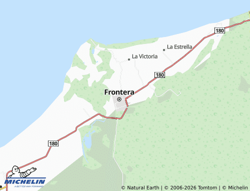 Kaart MICHELIN Nueva Frontera - ViaMichelin