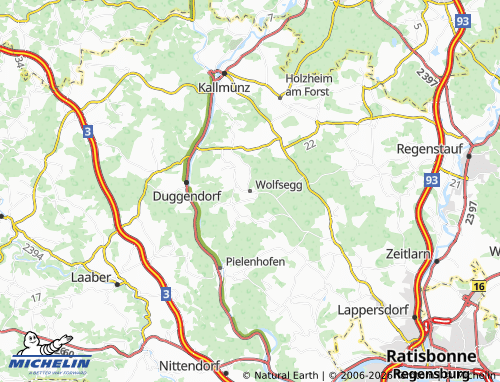 Mappa MICHELIN Wolfsegg - ViaMichelin