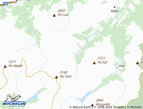 Mapa MICHELIN Puzatsch - ViaMichelin
