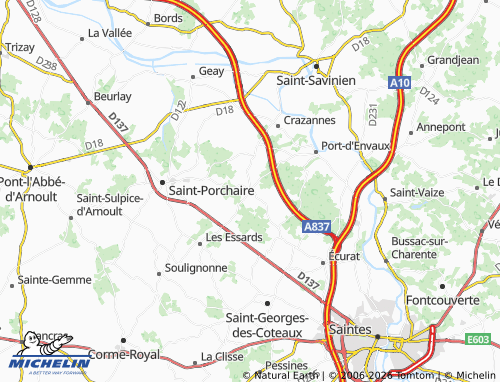 Mapa MICHELIN Plassay - ViaMichelin