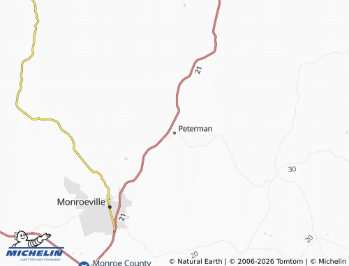 Mapa MICHELIN Peterman - ViaMichelin