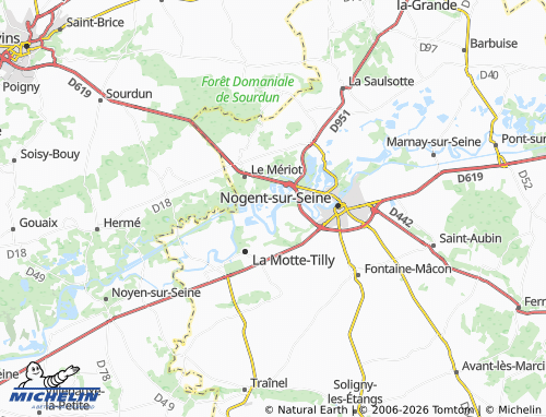 Mappa MICHELIN Beaulieu - ViaMichelin