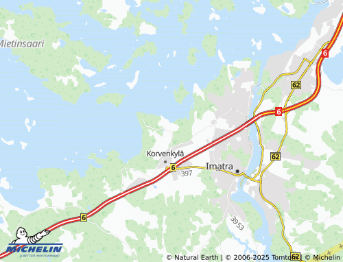 MICHELIN Rauha map - ViaMichelin