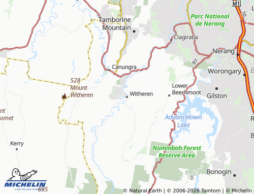 Mappa MICHELIN Witheren - ViaMichelin