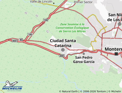 Mappa MICHELIN Privada San Miguel - ViaMichelin