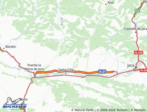 Mapa MICHELIN Somanes - ViaMichelin