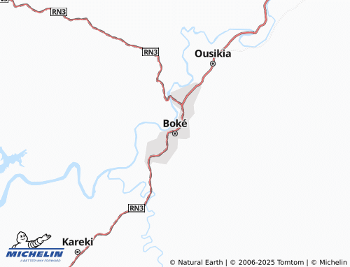 Carte MICHELIN Boké - ViaMichelin