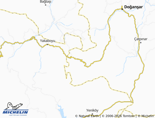MICHELIN Başekin map - ViaMichelin