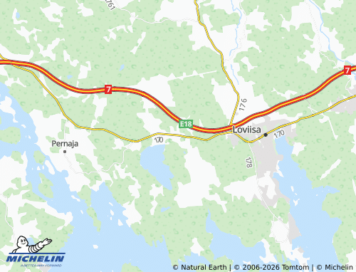 MICHELIN Sarvilahti map - ViaMichelin