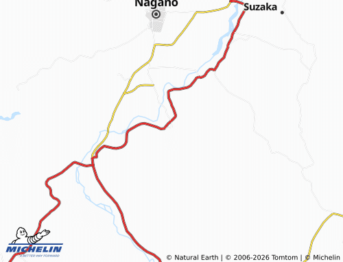 Mappa MICHELIN Matsushiro - ViaMichelin