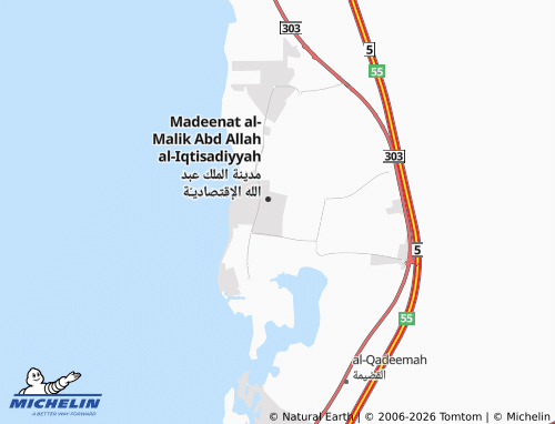Carte MICHELIN al-Talah - ViaMichelin