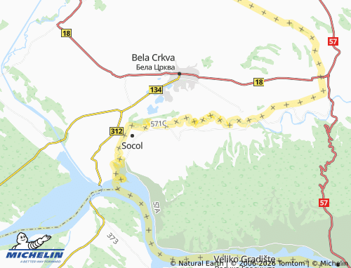 MICHELIN Câmpia map - ViaMichelin