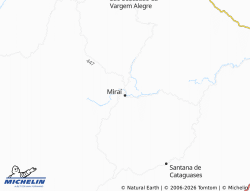 Mapa MICHELIN Miraí - ViaMichelin