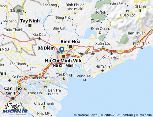 Carte MICHELIN Nhơn Trạch - ViaMichelin