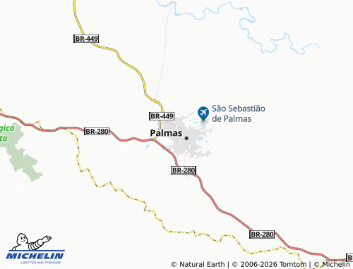 Mapa MICHELIN São José - ViaMichelin