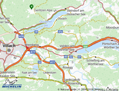 Mapa MICHELIN Sternberg - ViaMichelin