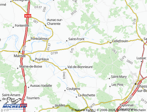 Mapa MICHELIN La Poterie - ViaMichelin