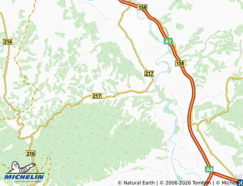 Mapa MICHELIN Loćika - ViaMichelin