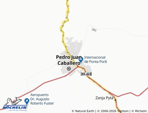 Mappa MICHELIN Ponta Porã - ViaMichelin