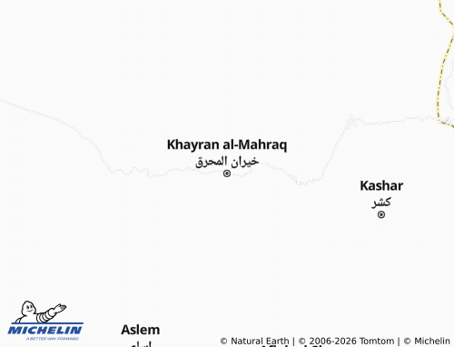 Mappa MICHELIN Khayran al-Mahraq - ViaMichelin