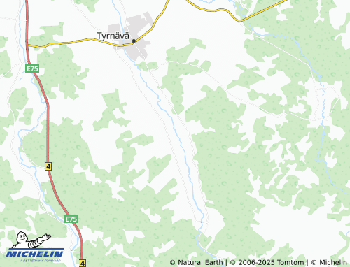MICHELIN Keskikylä map - ViaMichelin
