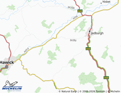 Carte MICHELIN Bedrule - ViaMichelin
