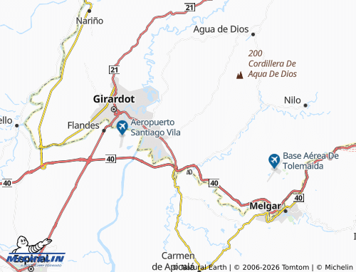 Mapa MICHELIN Limoncitos - ViaMichelin