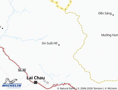 Mapa MICHELIN Sin Súi Hồ - ViaMichelin